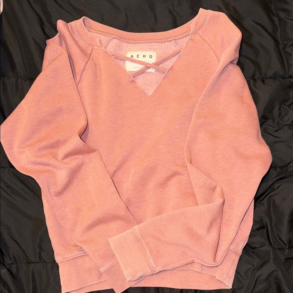 Aero Women's Pink Long Sleeve Top